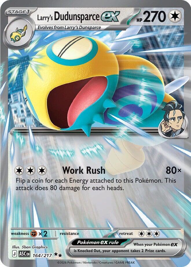 Larry's Dudunsparce ex - ME: Ascended Heroes (ASC) 164