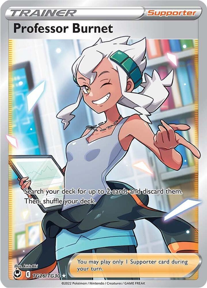 Professor Burnet - SWSH12: Silver Tempest Trainer Gallery (SWSH12: TG) TG26