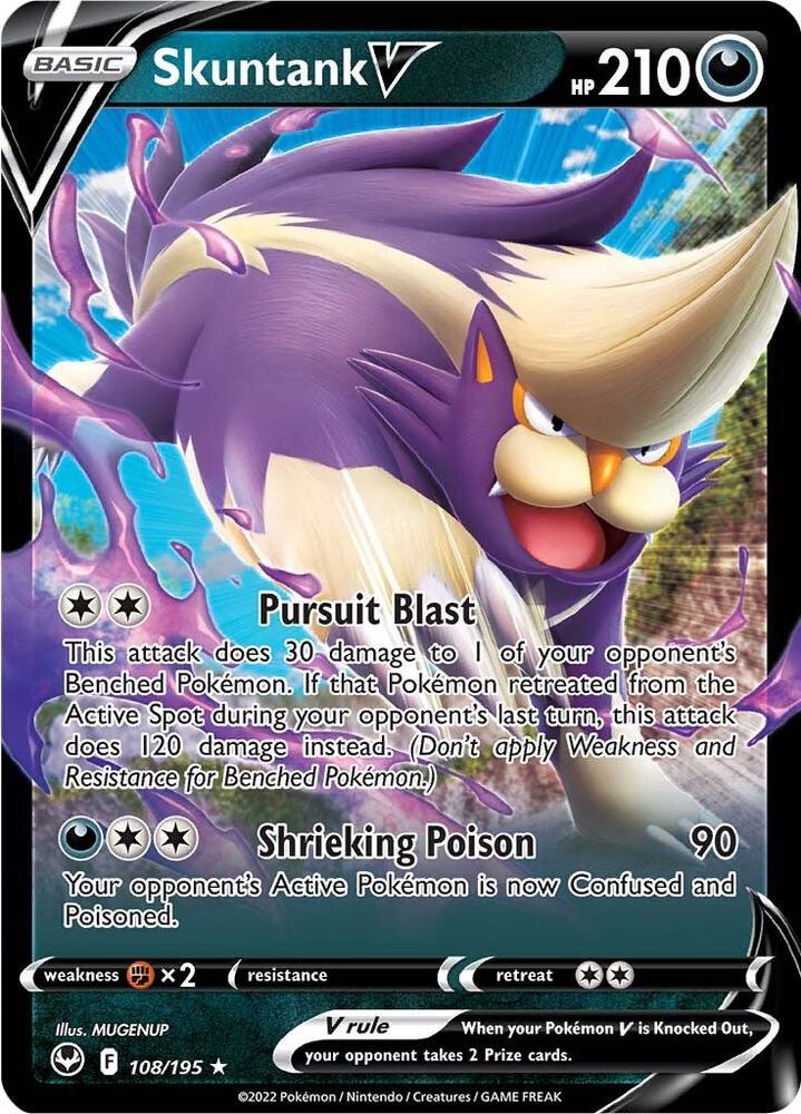 Skuntank V - SWSH12: Silver Tempest (SWSH12) 108
