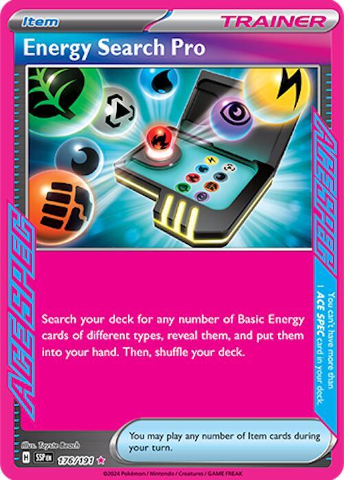 Energy Search Pro - SV08: Surging Sparks (SSP) 176