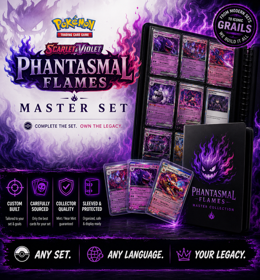 🎴 Phantasmal Flames Binder Set 🎴 (NO Chase Cards)