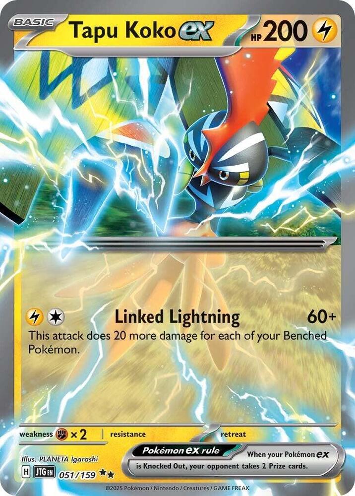 Tapu Koko ex - SV09: Journey Together (JTG) 051