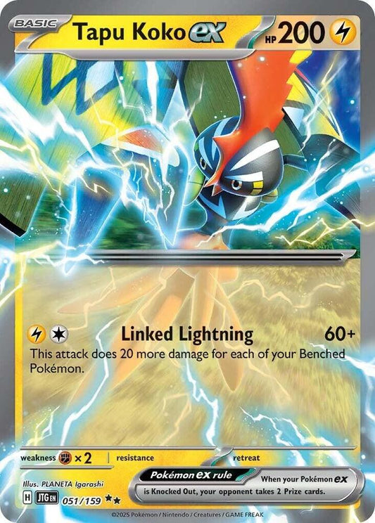 Tapu Koko ex - SV09: Journey Together (JTG) 051